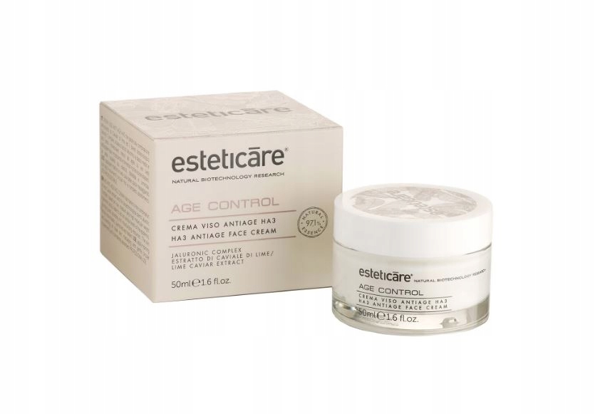 Esteticare HA3 antiage face cream krém na obličej s kyselinou hyaluronovou HA3