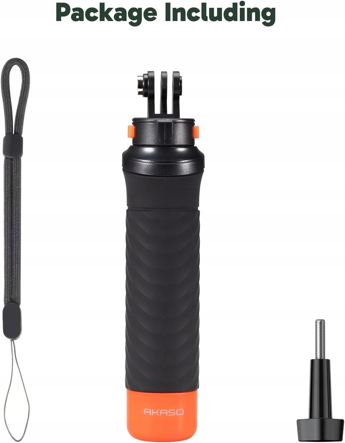 AKASO Uchwyt Pływający Do Kamer Sportowych Podwodny Grip Action Cam — miniatura 6