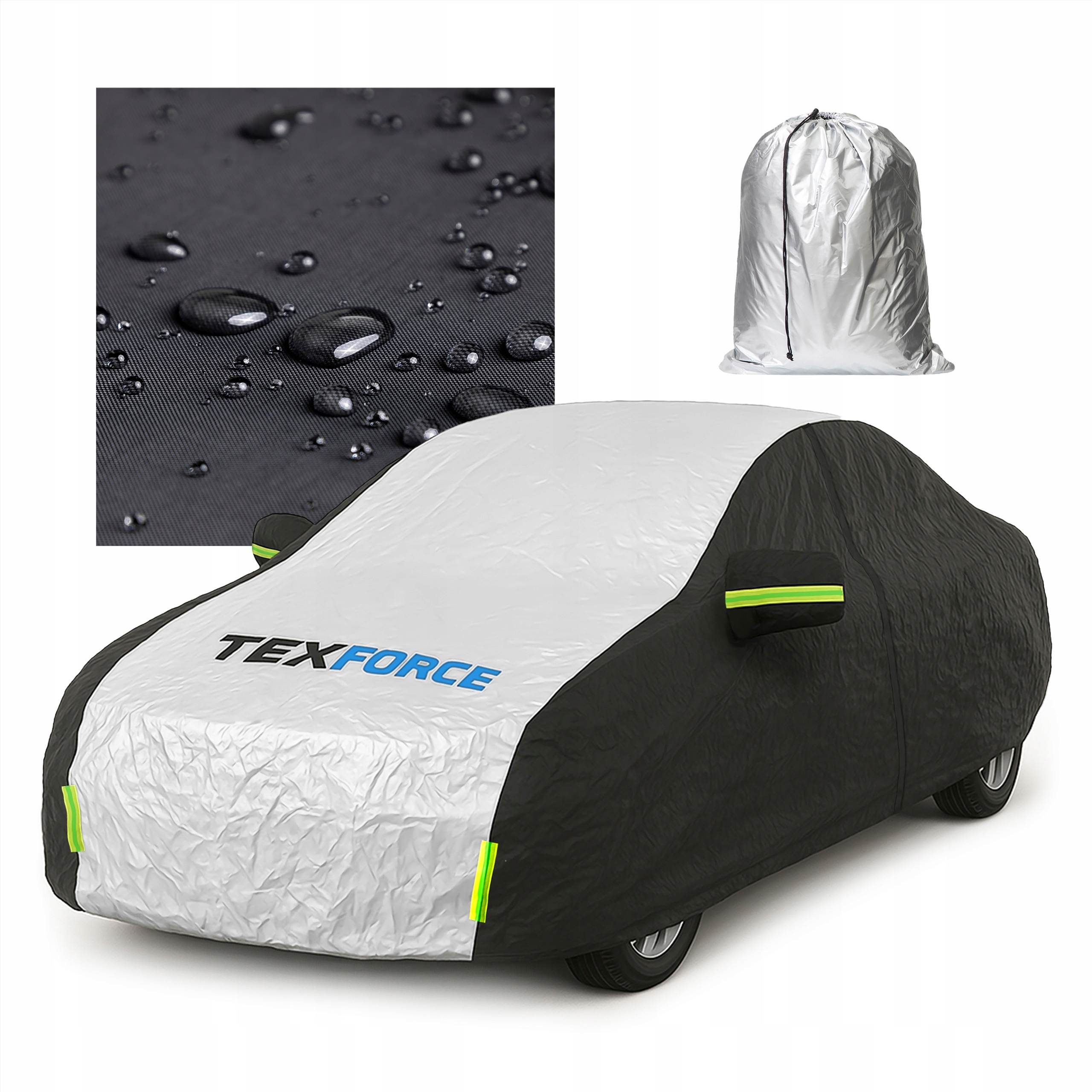 Obal na auto Sedan voděodolný Auto Krycí Plachta 450x180 cm s vakem