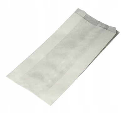 

Torebki papierowe śniadaniowe Białe 17x6x37 250szt