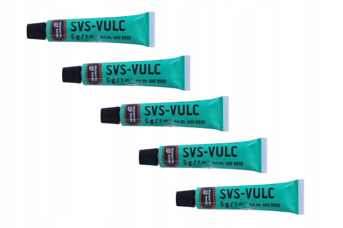 KLEJ PŁYN DO DĘTEK ŁATEK SVS VULC 5g TIP TOP 5szt