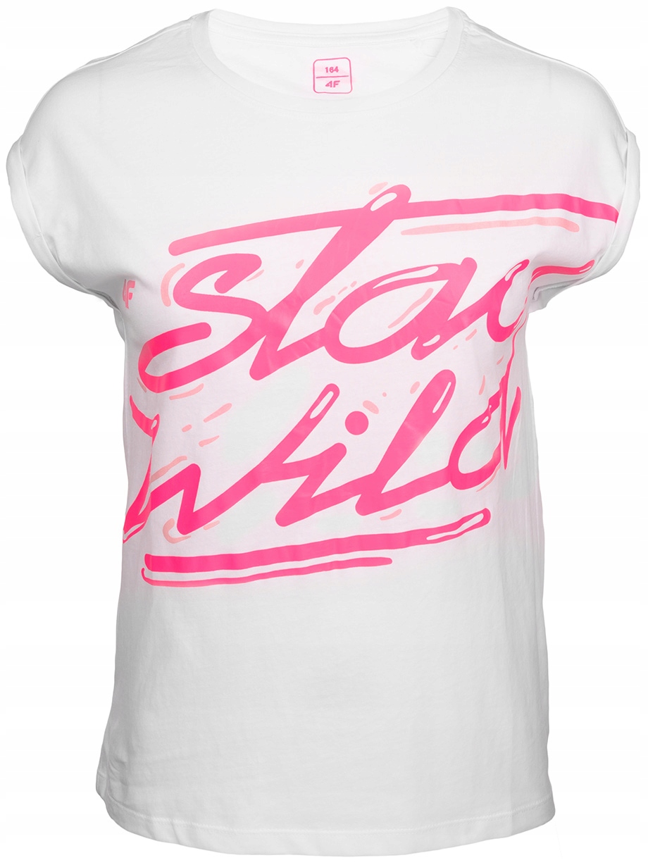 

4F Koszulka dla dziewczynki t-shirt Junior roz.158