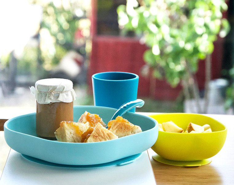 MISECZKA MISKA Z SILIKONU Z PRZYSSAWKĄ żółta BEABA Rodzaj miseczka