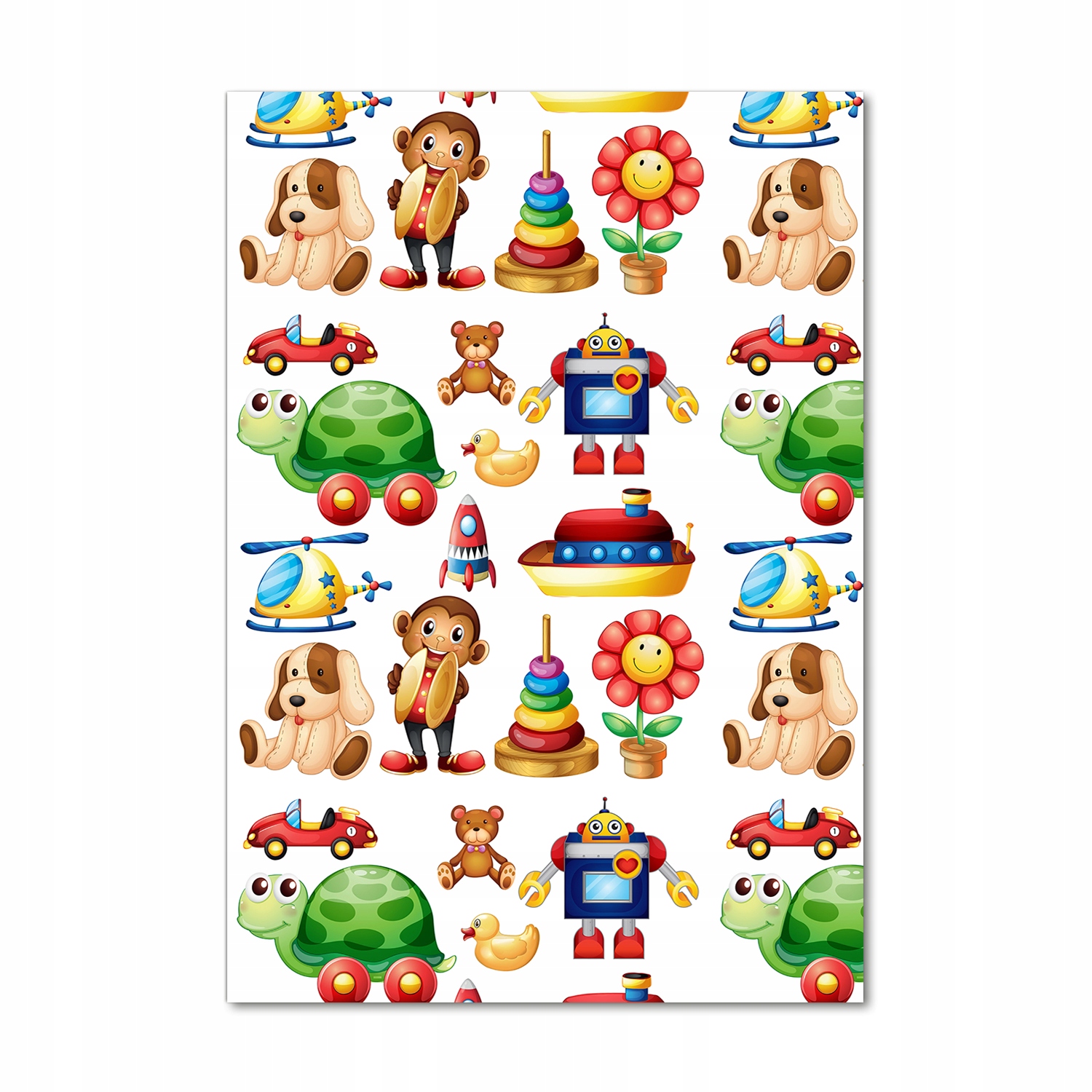 

Foto obraz akrylowy na ścianę Zabawki 70x100 cm