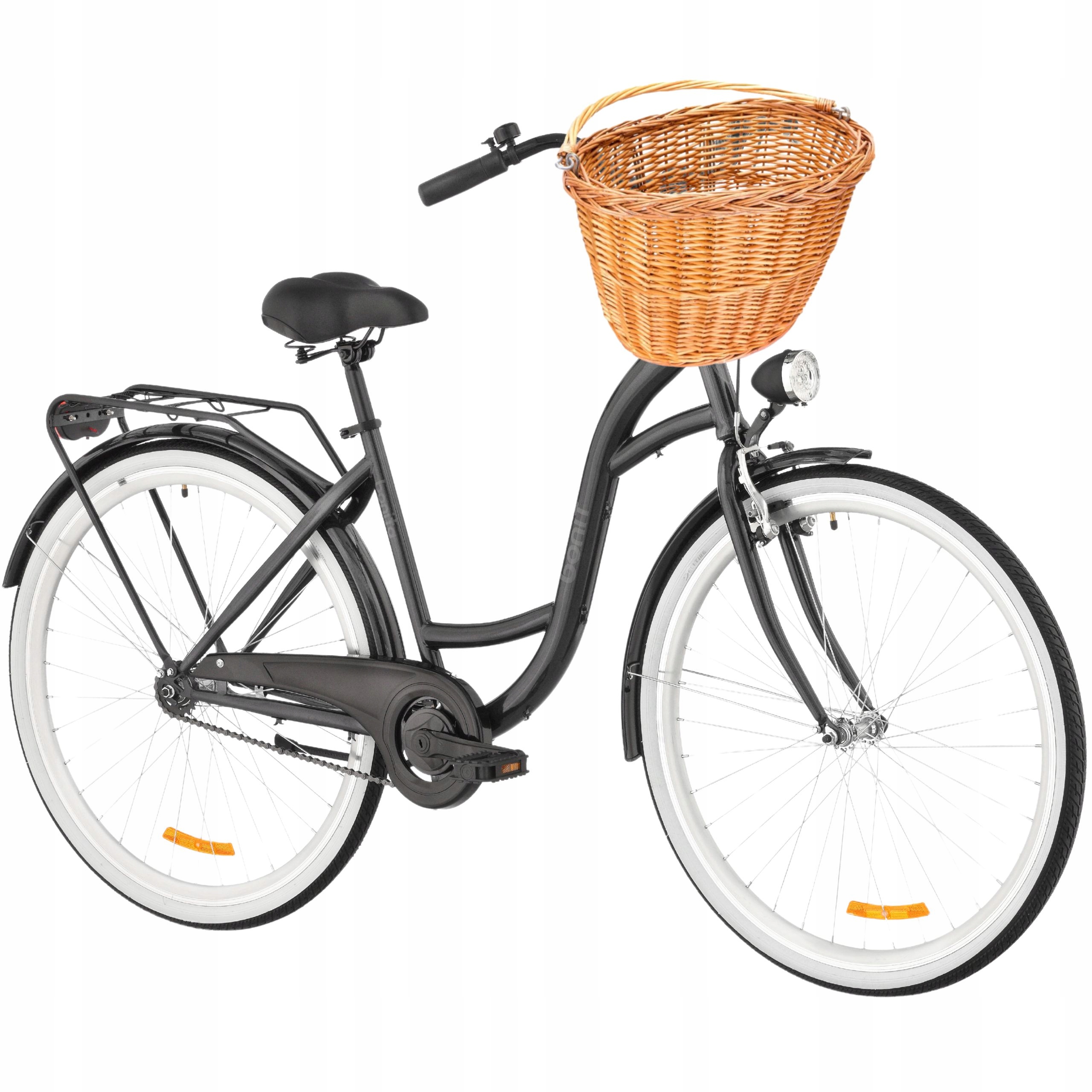 Rower Miejski Damski 28 Lekka Damka Orlando Eco Retro Męski