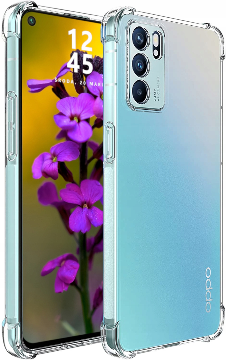

Etui do Oppo Reno 6 5G Pancerne Case Shockproof