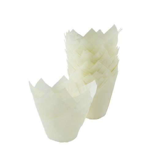 

Papilotki Tulipany Białe 200SZT 50X80