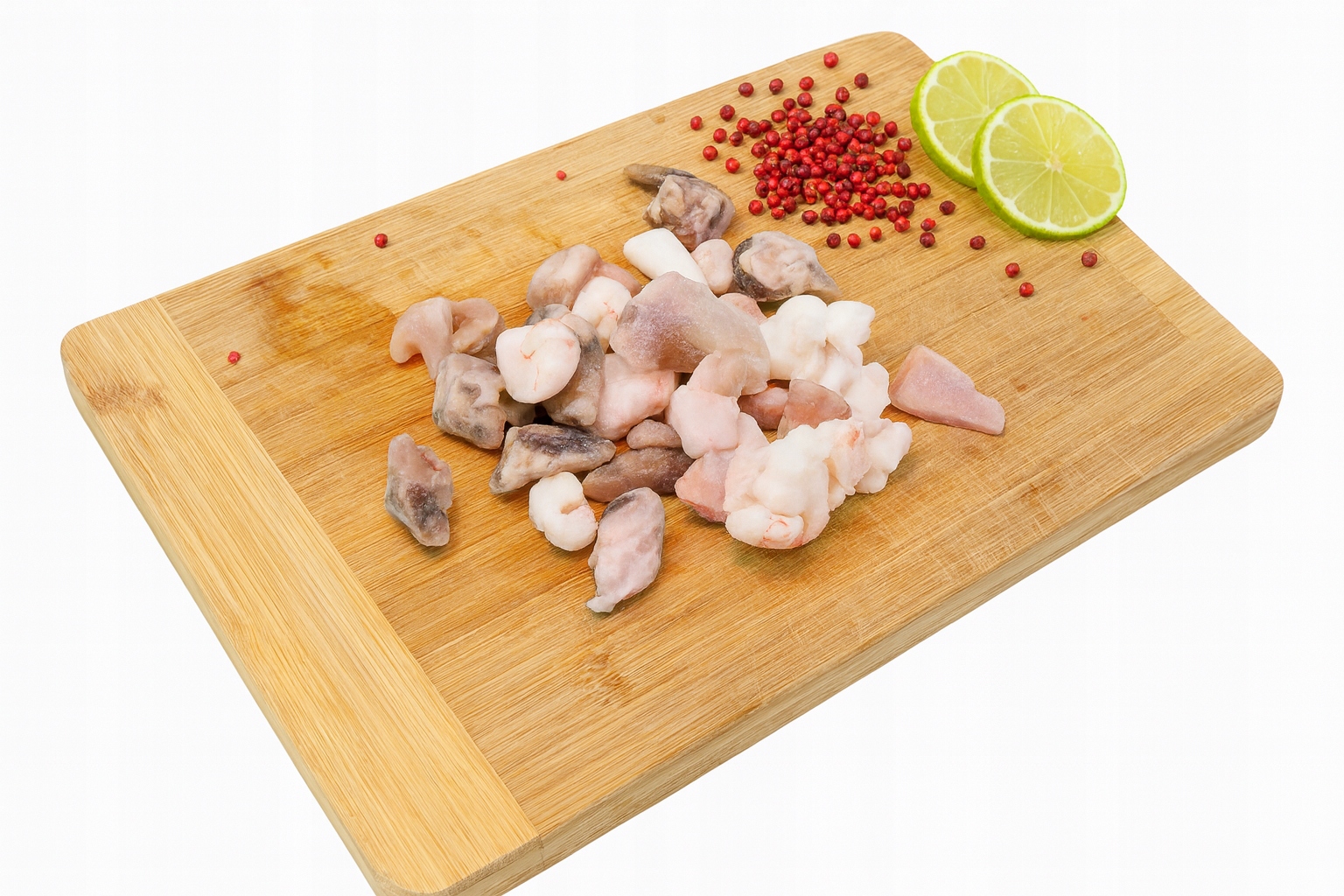 Mix owoców morza Kalmary Mątwa Ośmiornica Małża Krewetki 2kg Suchy lód