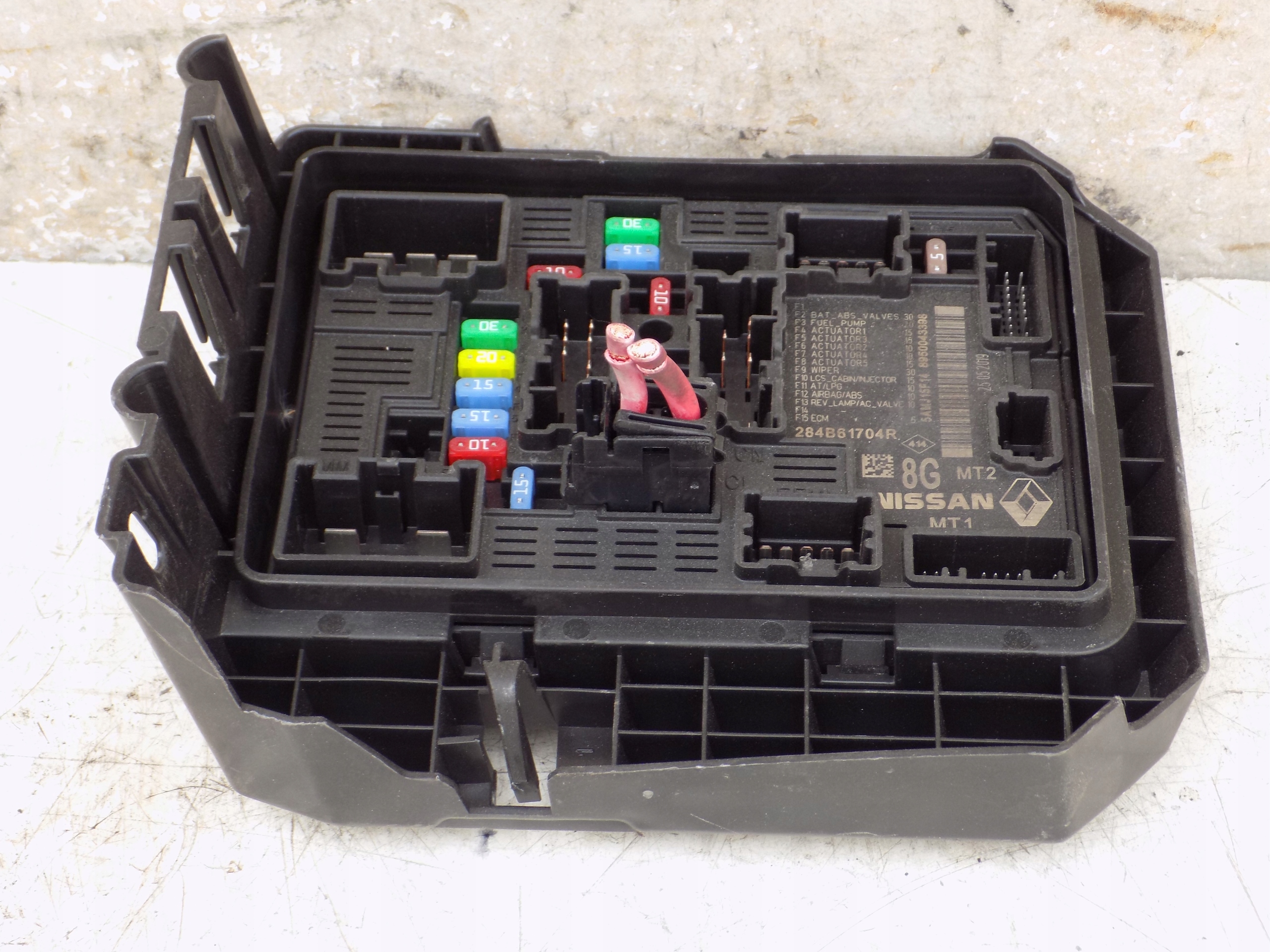 Moduł BSM Bezpieczniki Renault Clio V 284B61704R