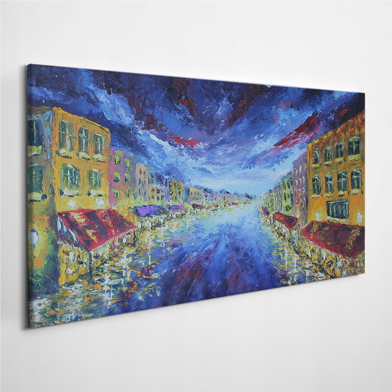 

Fotoobraz na ścianę Krajobraz Miasto Noc 120x60 cm