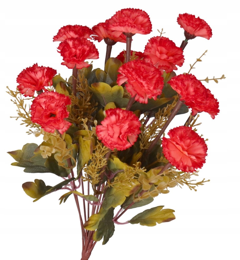 SZTUCZNE KWIATY ROŚLINY BUKIET GOŹDZIK GOŹDZIKI XL