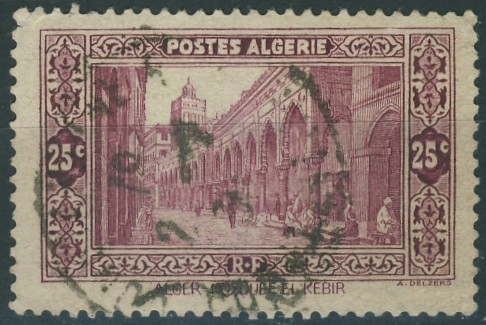 Kolonie fr. Algerie 25 cent. - Alger Mosque