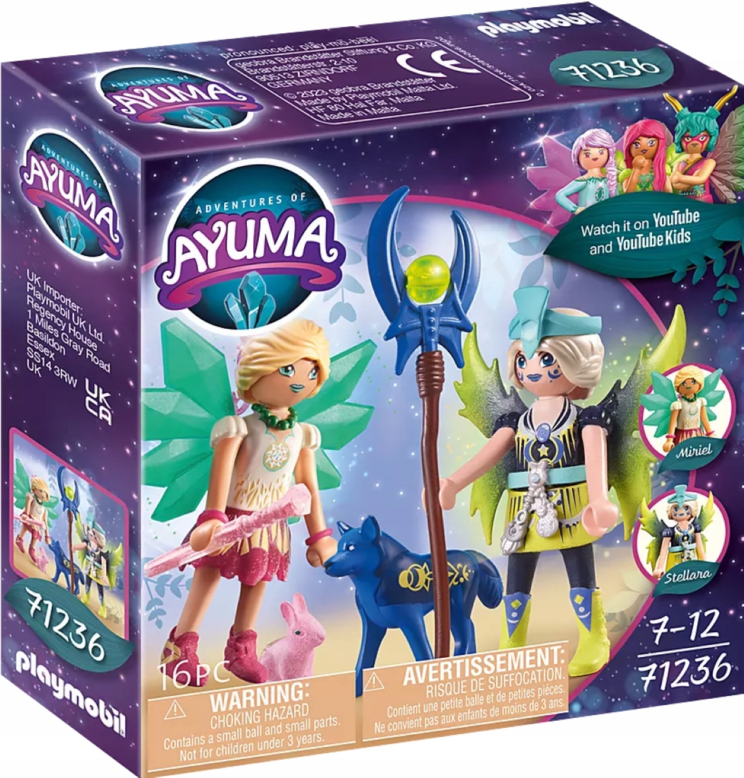 

Playmobil 71236 Crystal i Moon Fairy z zwierzętami
