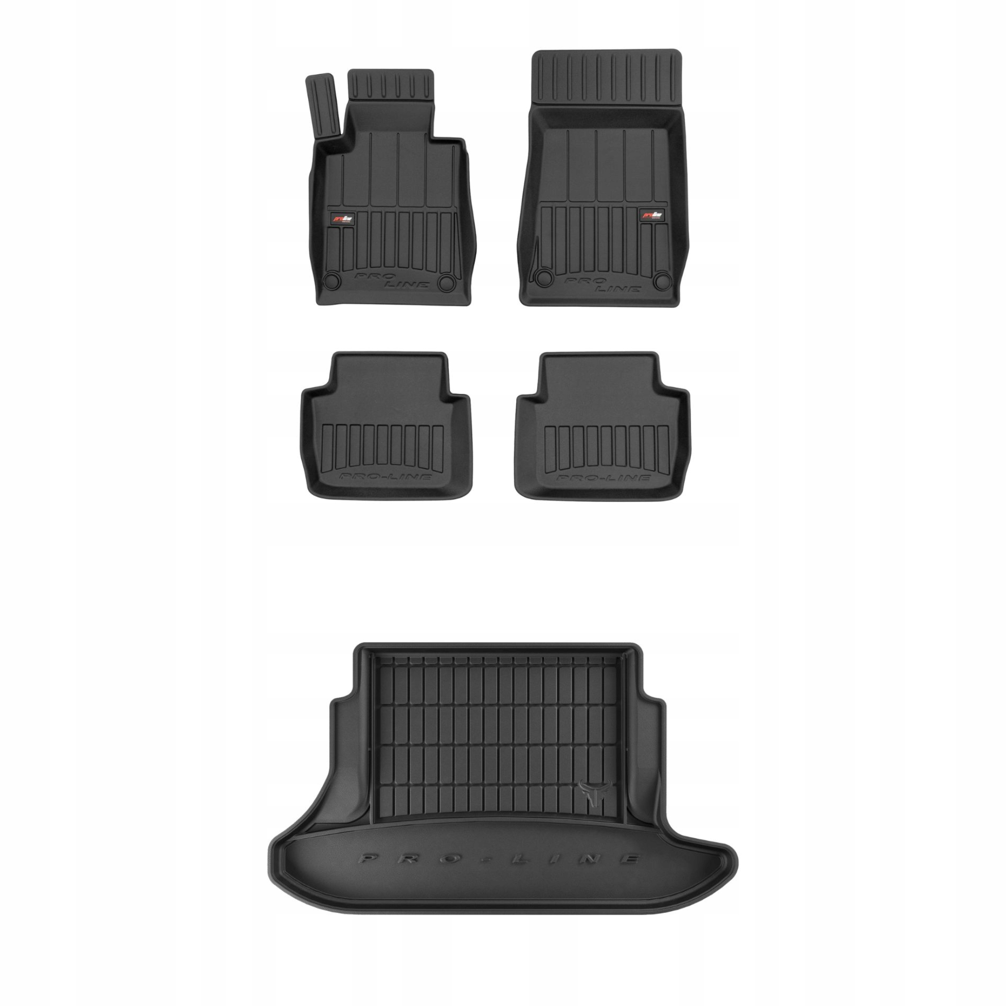 Sada gumových kobercov a rohoží pre Bmw 3 E46 1998-05