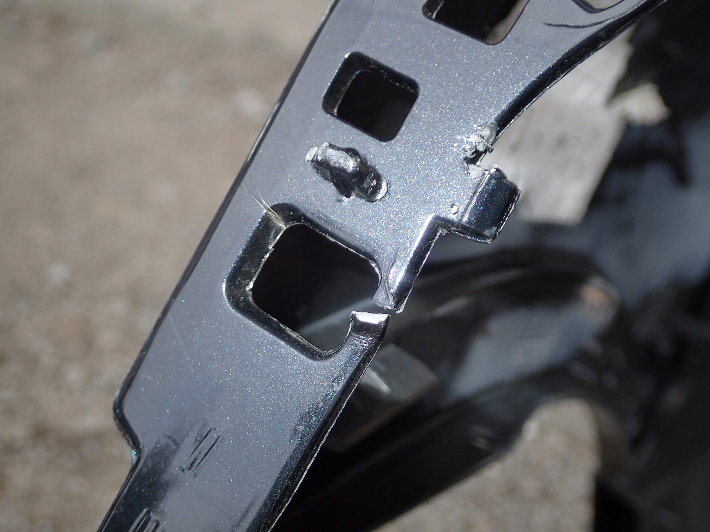 bumper front front BMW X1 F48 2015-2019R