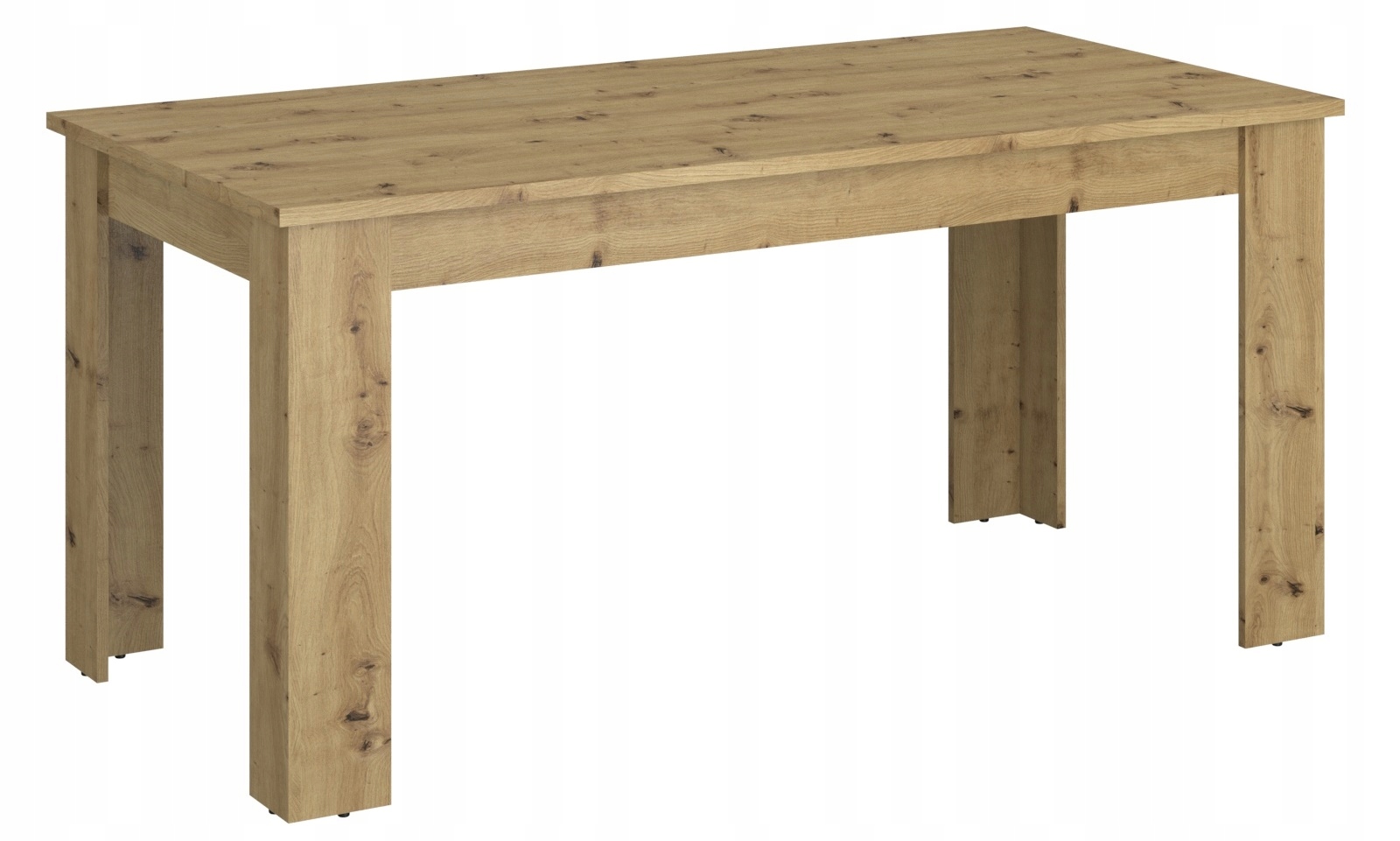 Klasyczny Stół 160 CM Prostokątny dąb artisan AY-07
