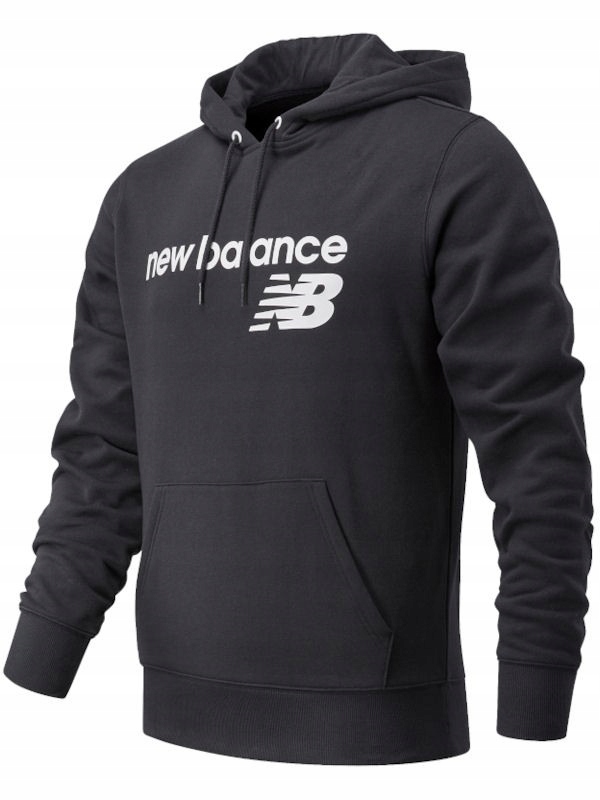 pánská mikina New Balance MT03910BK s kapucí S