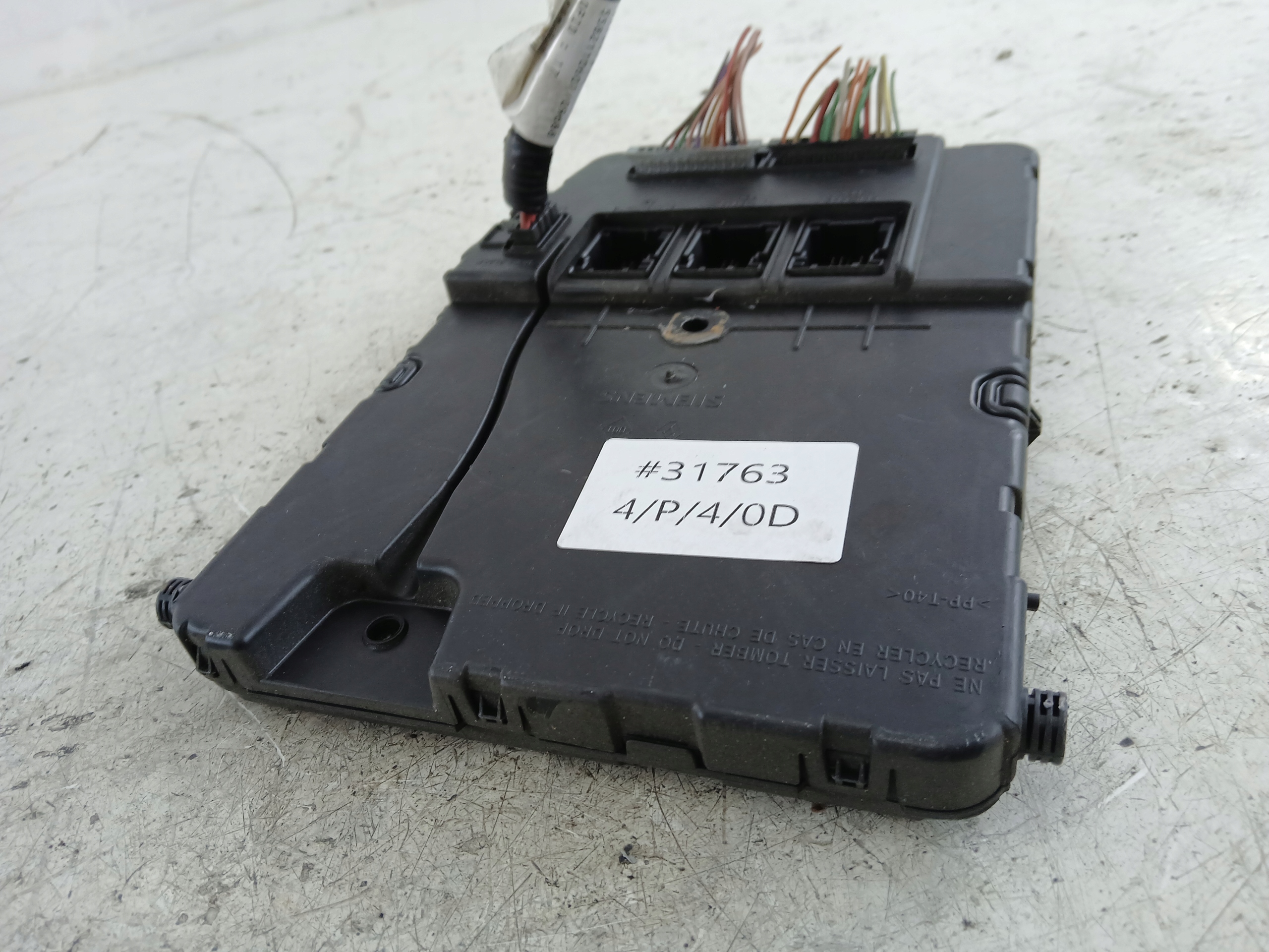 RENAULT SCENIC II Module fusibles Module UCH 8200780021