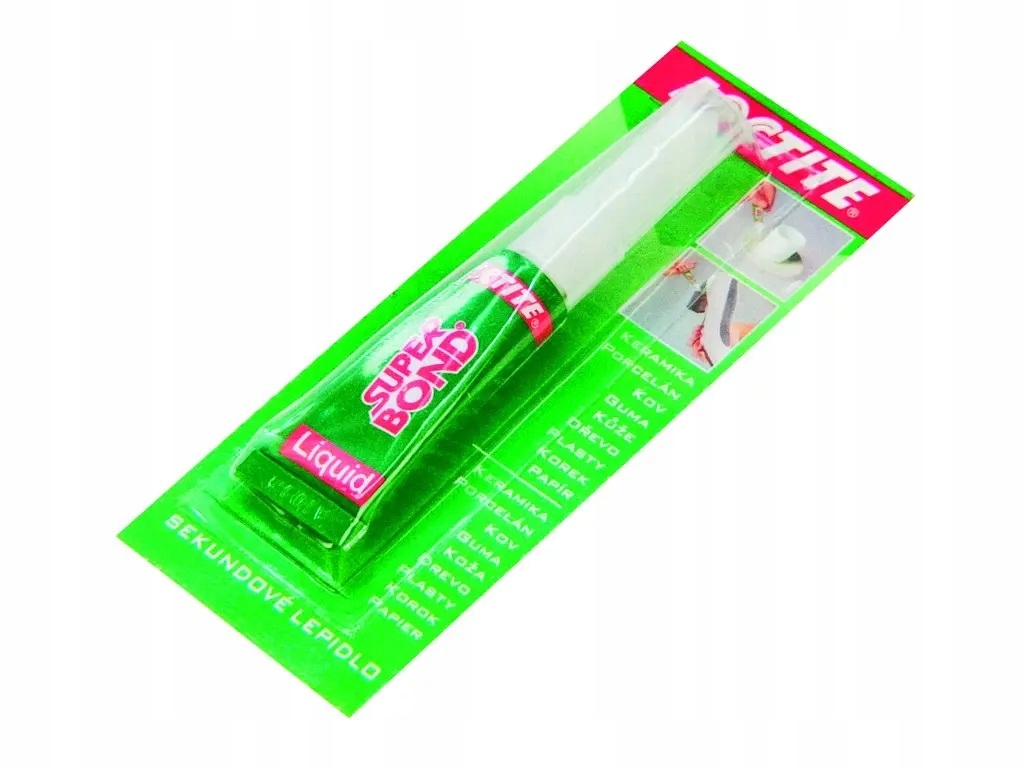 

Sekundowy Klej Loctite 3g cyjanoakrylowy Superbond