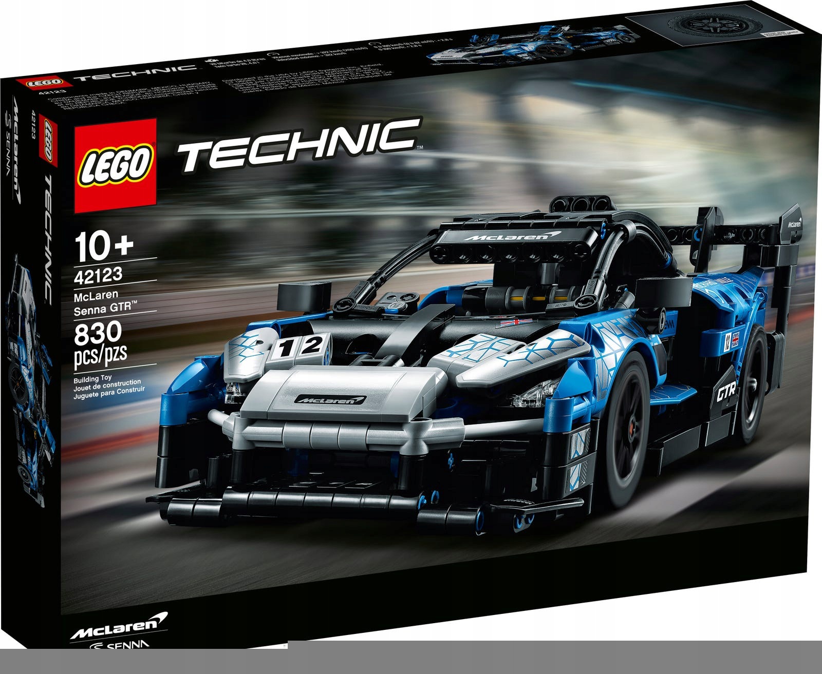 Lego Technic 42123 McLaren Senna Gtr Nové