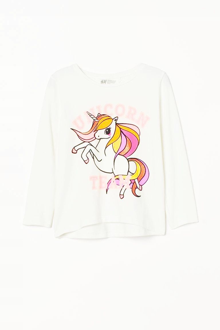 

Nowa H&m bluzeczka Jednorożec 134/140