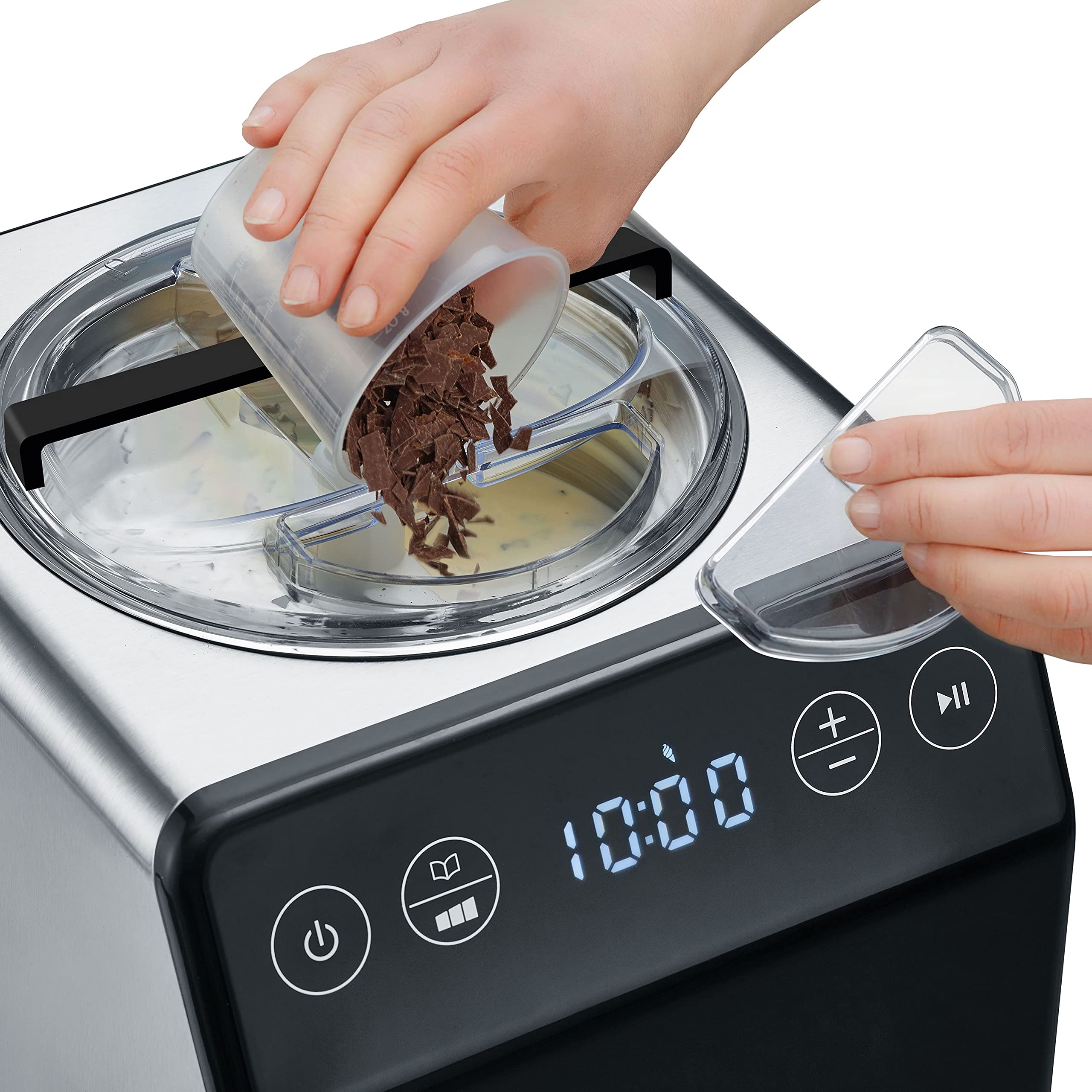 GRAEF Maszyna Do Lodów IM700 Wysoka Wydajność Domowe Lody — miniatura 3