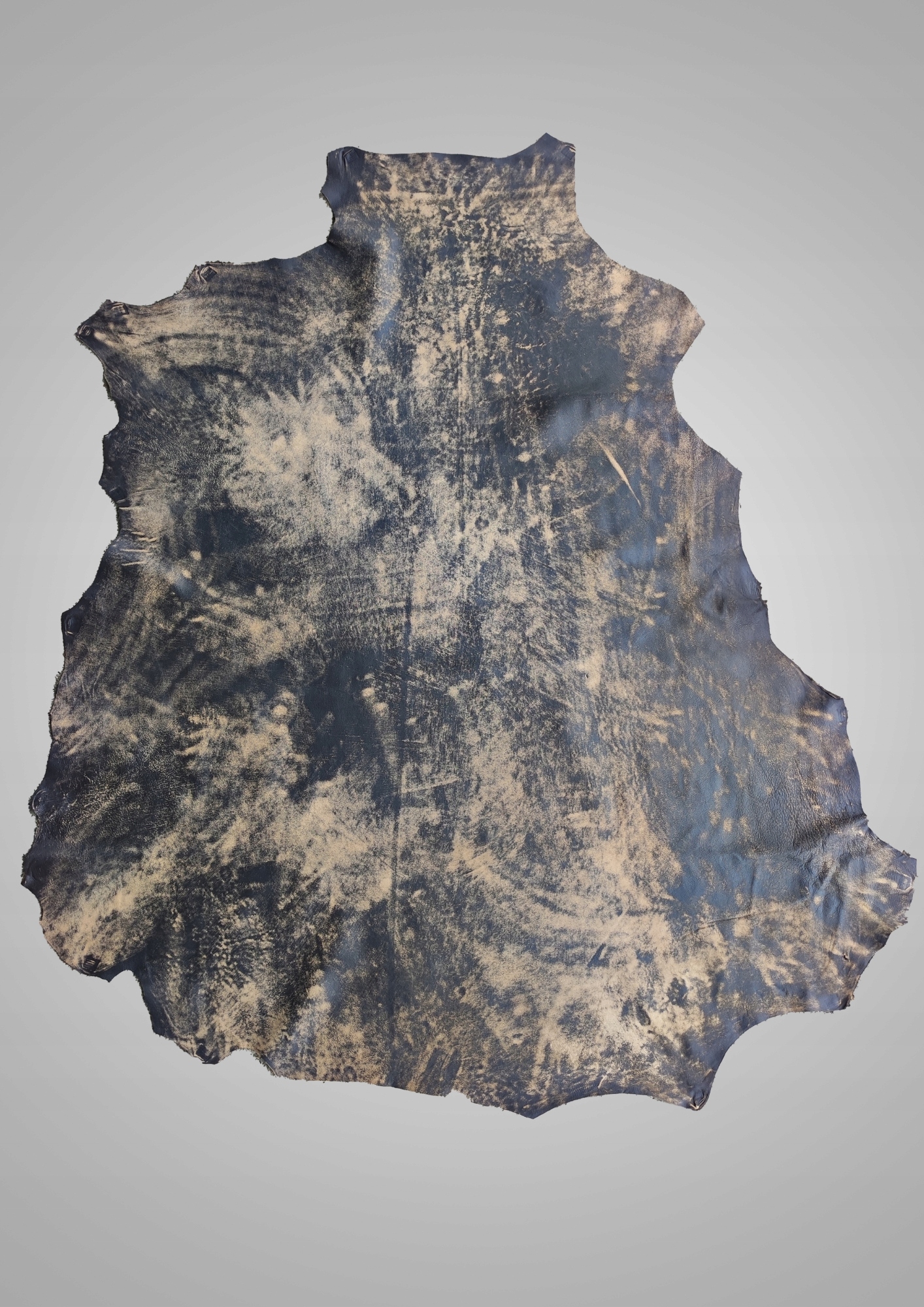 Přírodní kůže lícová hnědá stárnoucí tloušťka 0,6 mm