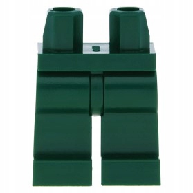 

Lego Nogi / Nóżki / Spodnie 970c00 Dark Green Nowe