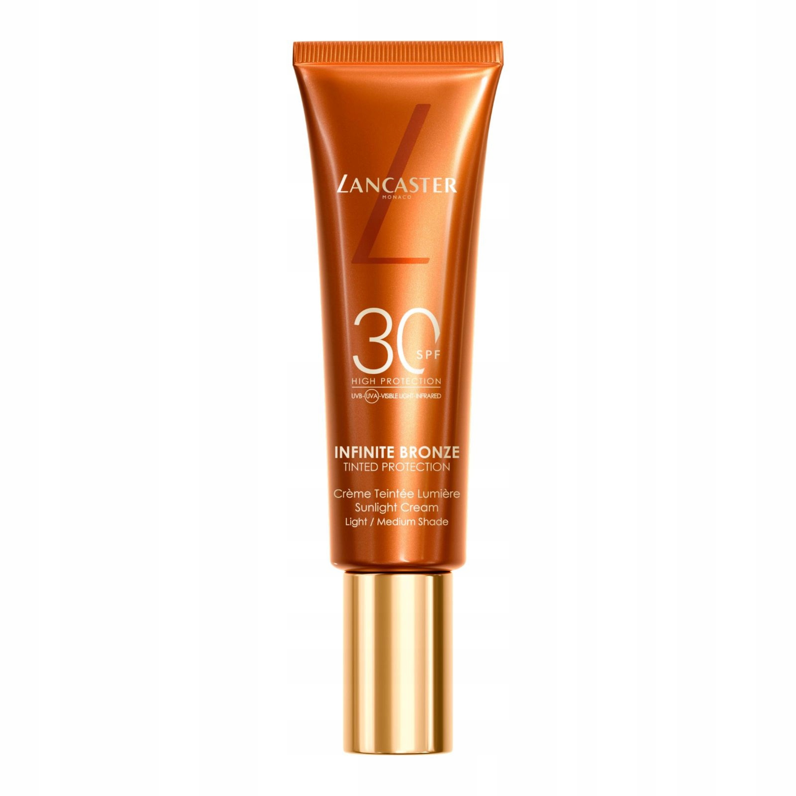 Lancaster Infinite Bronze Tinted Protection Krém Na Obličej SPF30 Světlý/střední