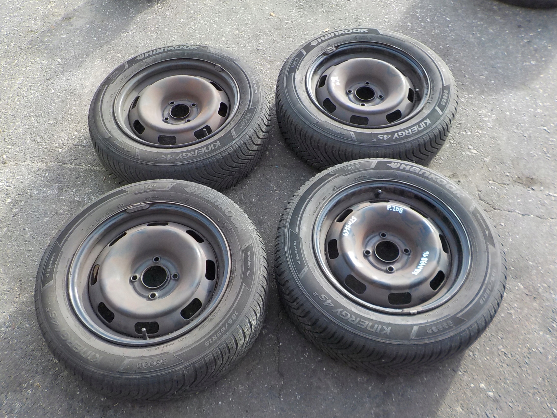 CERCHI Ferro 15'' peugeot 208 e 2013r