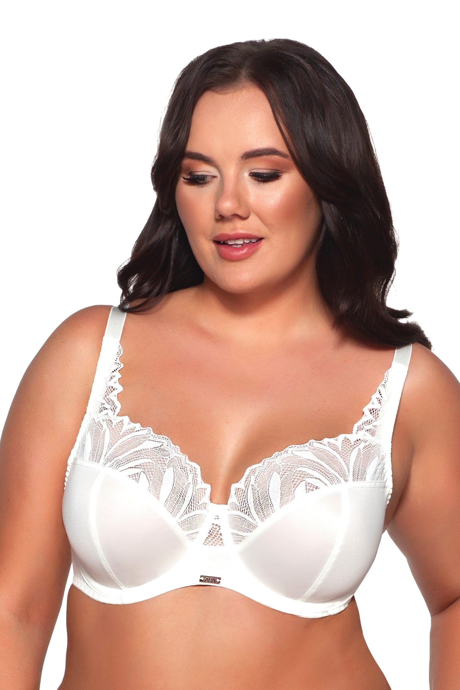 Av 2106 Ecru Maxi podprsenka Yasemin měkká Ava Soft 80I