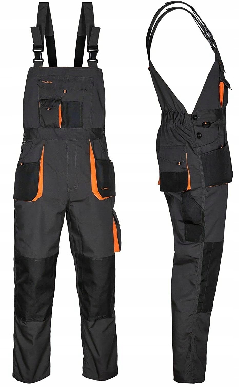 

Ogrodniczki Robocze Spodnie Na Szelkach 5XL 60