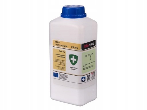 

Biomus Soda Oczyszczona 1Kg Do Czyszczenia Plam