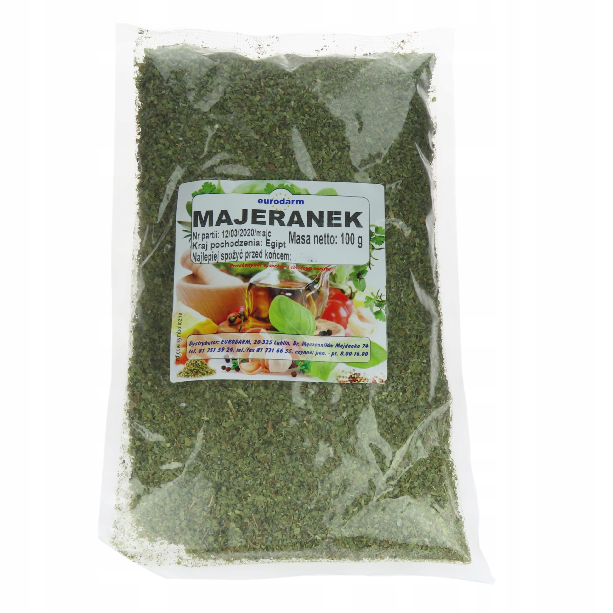 MAJERANEK 100 G WYSOKA JAKOŚĆ