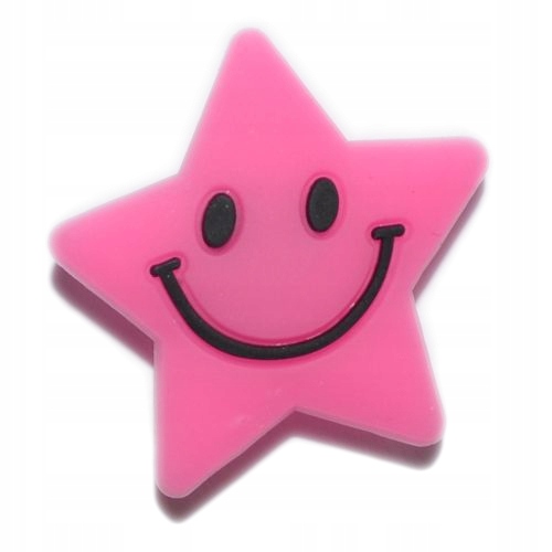 

Pozostałe -Przypinka do Crocs-Różowa gwiazdka-3100