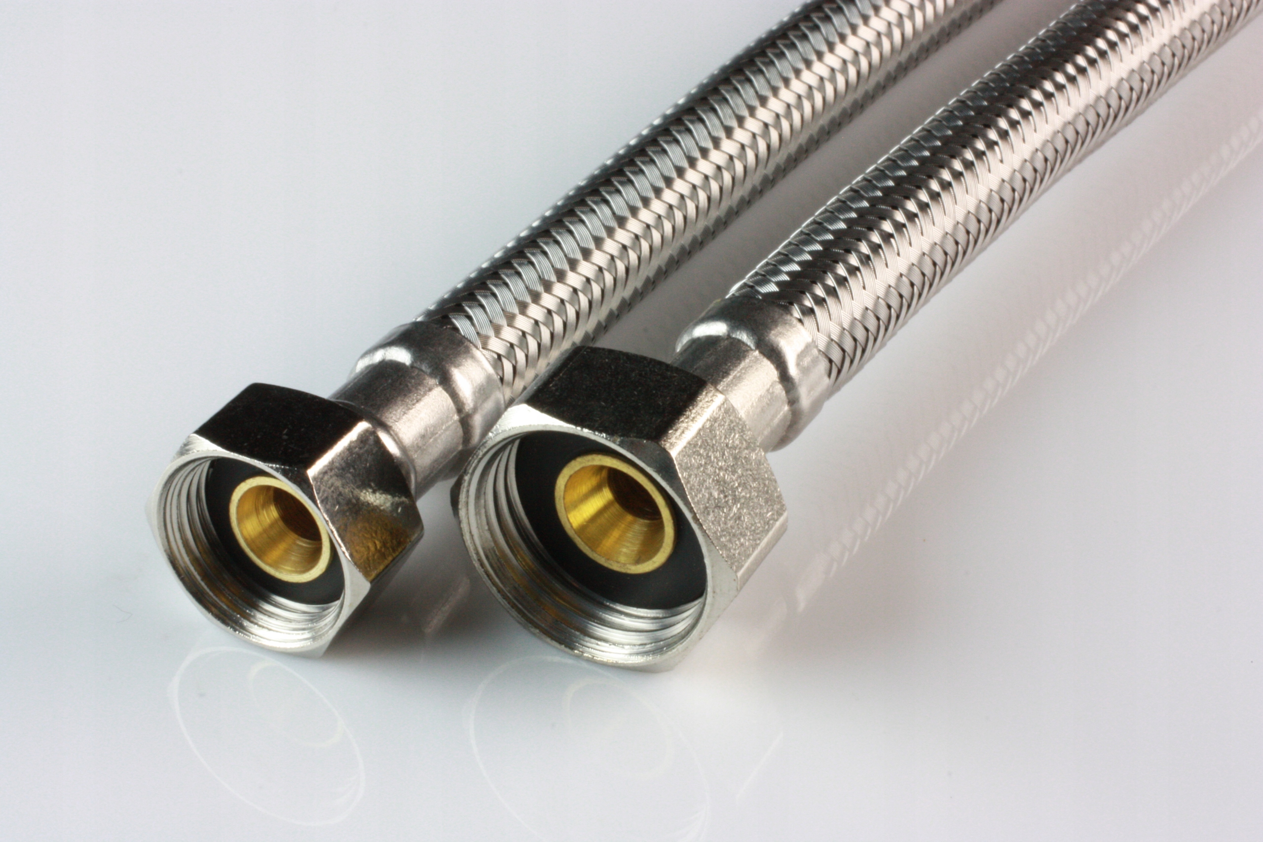 

Wąż Wężyk przył.w oplocie stalowym 3/8x1/2''x100cm