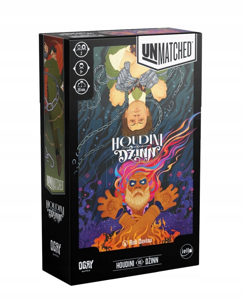 Gra Unmatched: Houdini vs Dżinn Ogry Games