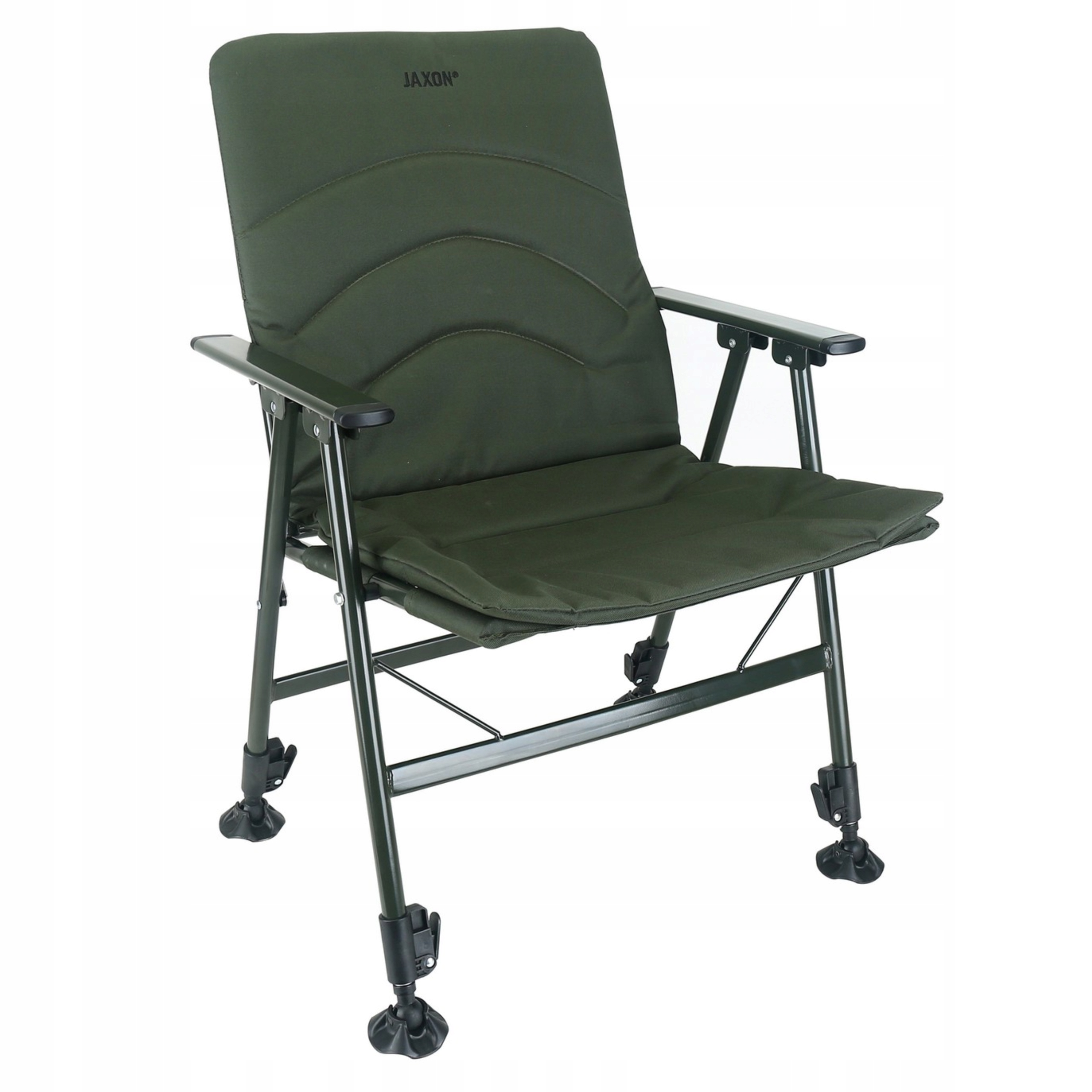 Komfortowy Fotel Wędkarski karpiowy Krzesło Wędkarskie Jaxon do 110kg