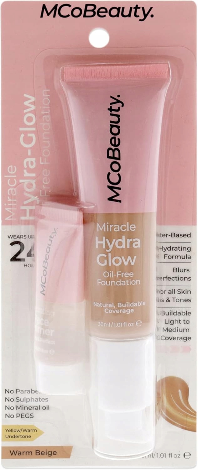 Podkład Fluid Mcobeauty bezolejowy na bazie wody Warm Beige Face Primer