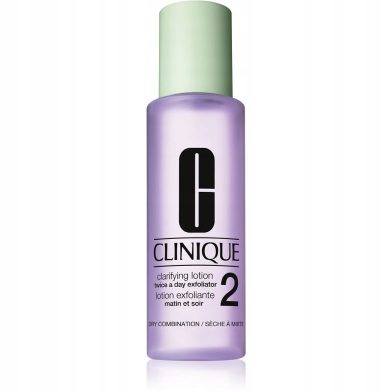 Clinique 3 Steps Clarifying Lotion 2 tonikum pro suchou a smíšenou pleť 200