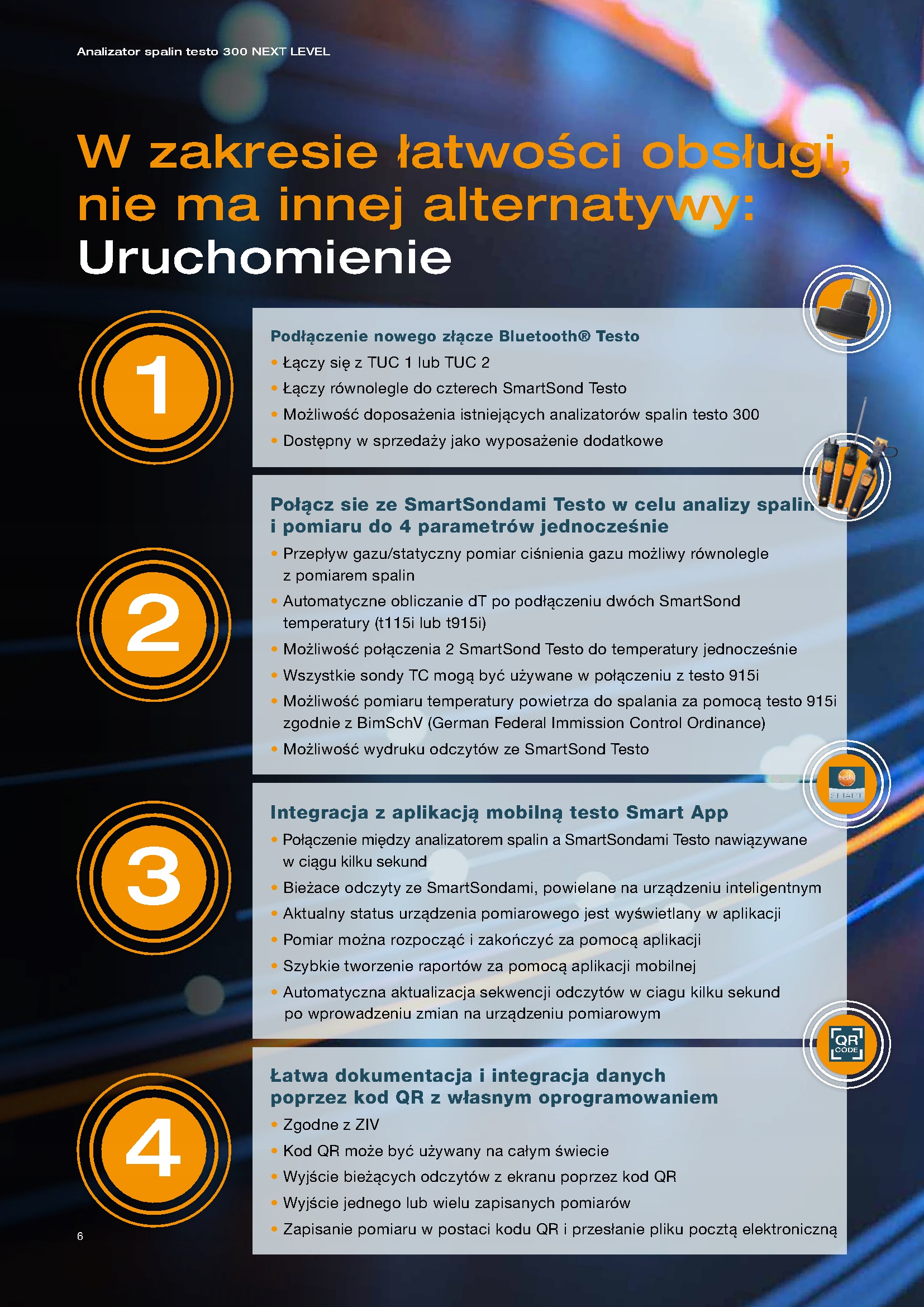 Analyzátor spalín Testo 300 NEXT LEVEL + tlačiareň + Senco O2 Trieda energetickej účinnosti rozsah A - G