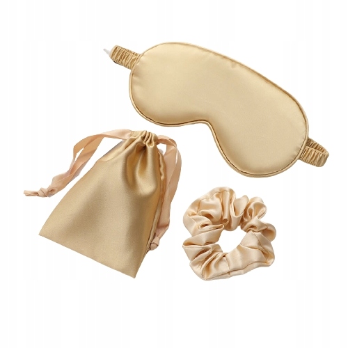 

Maska Złota Do Spania Opaska Na Oczy Scrunchie
