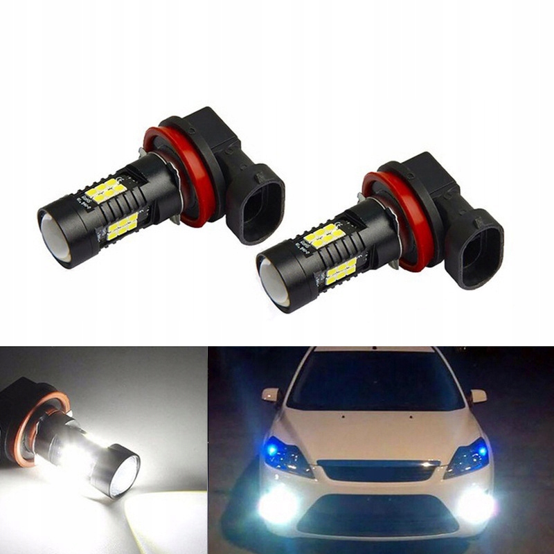 LED H11 ŻARÓWKI CSP H9 ŻARÓWKA LAMPA 6500K 8000LM LED FOG LIGHT H11 typ