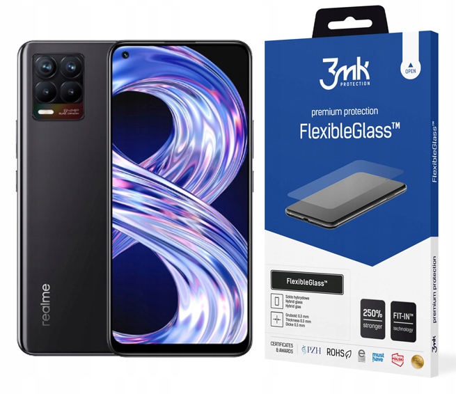 

3MK FlexibleGlass do Realme 8 Szkło Hybrydowe