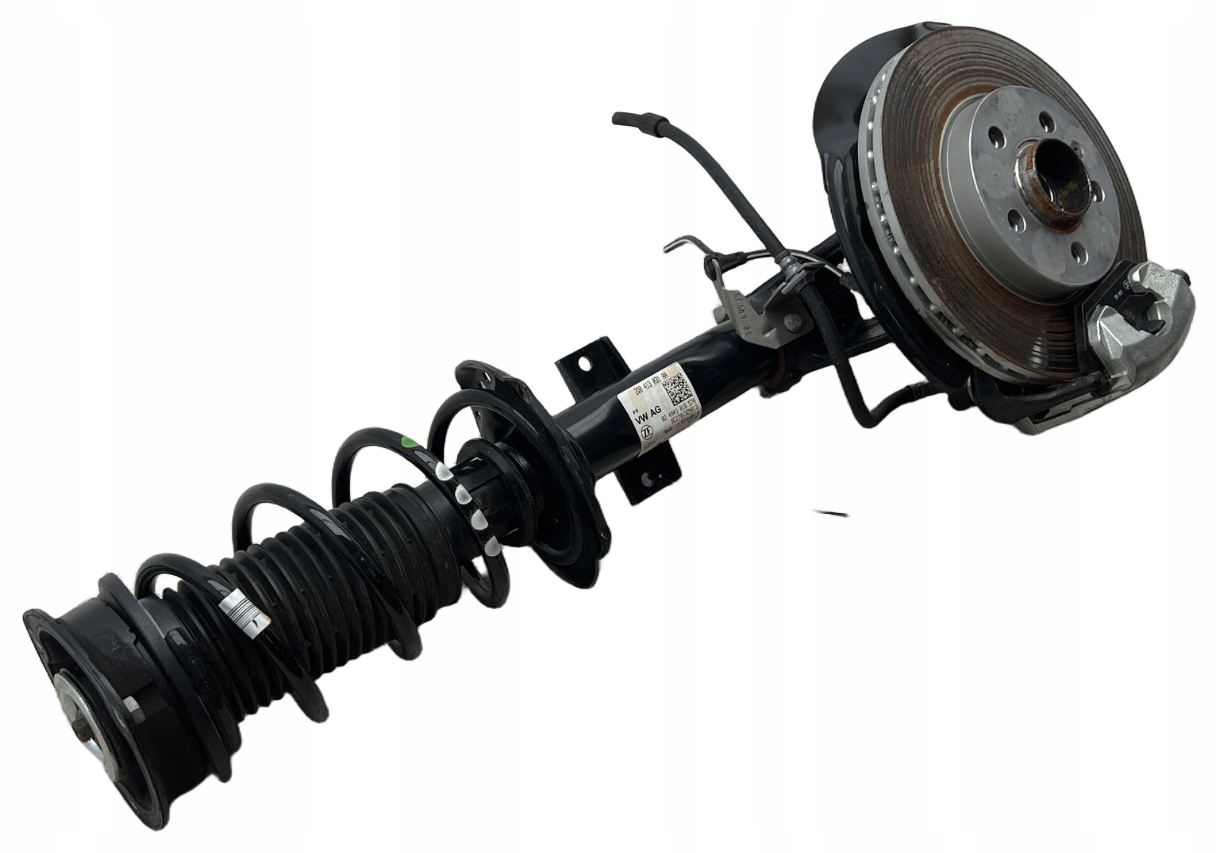 Mcperson swing shock absorber left Seat Ibiza V 2Q0407255AF original