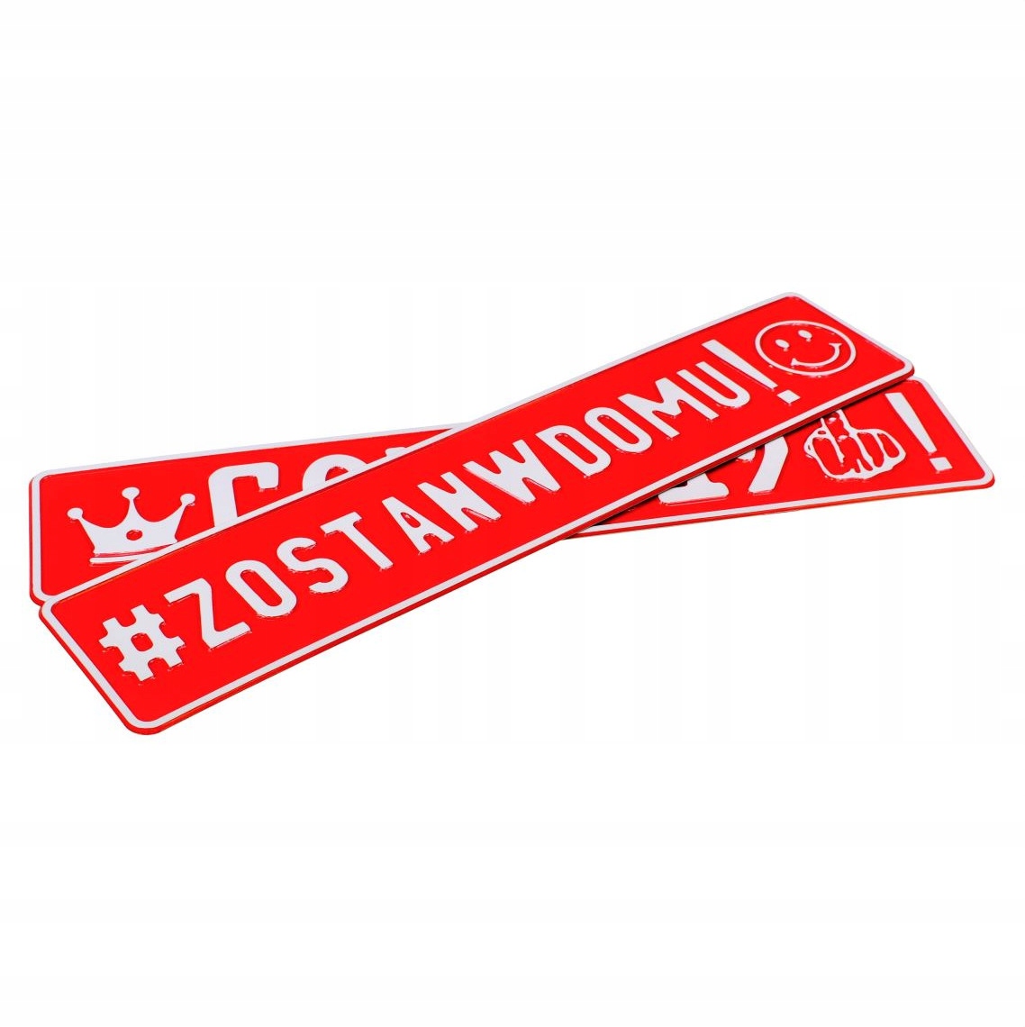 Tablice aluminiowe tloczone kolekcjonerskie tuning