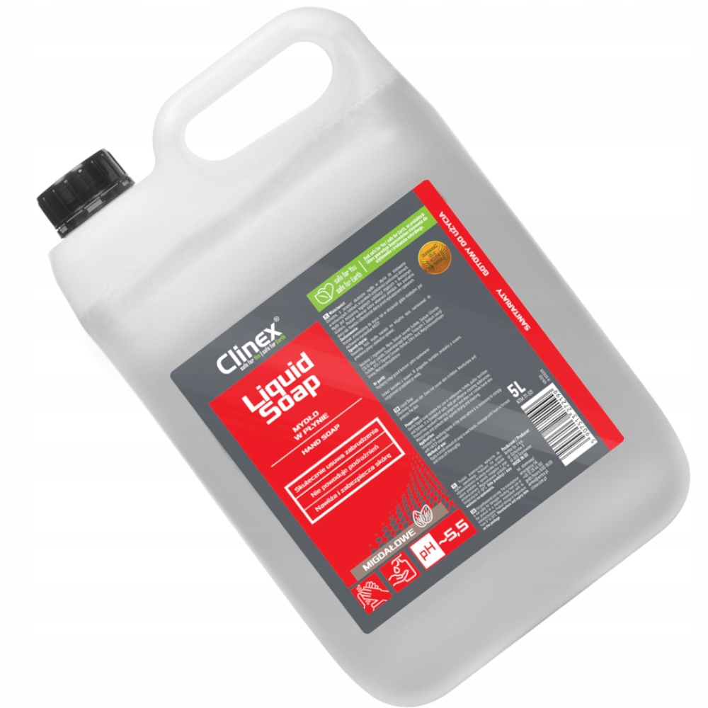 

Clinex Liquid Soap Mydło w płynie migdałowe 5L