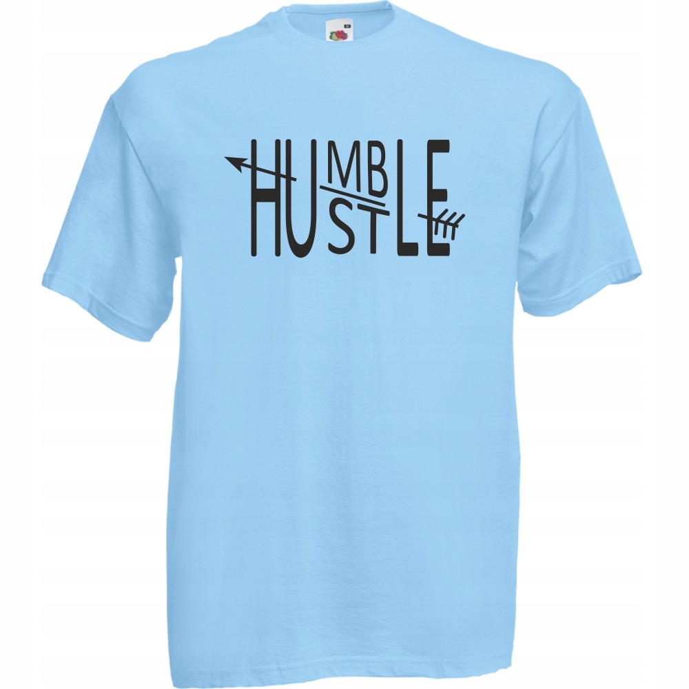 

Koszulka humble hustle młodzieżowa L błękitna