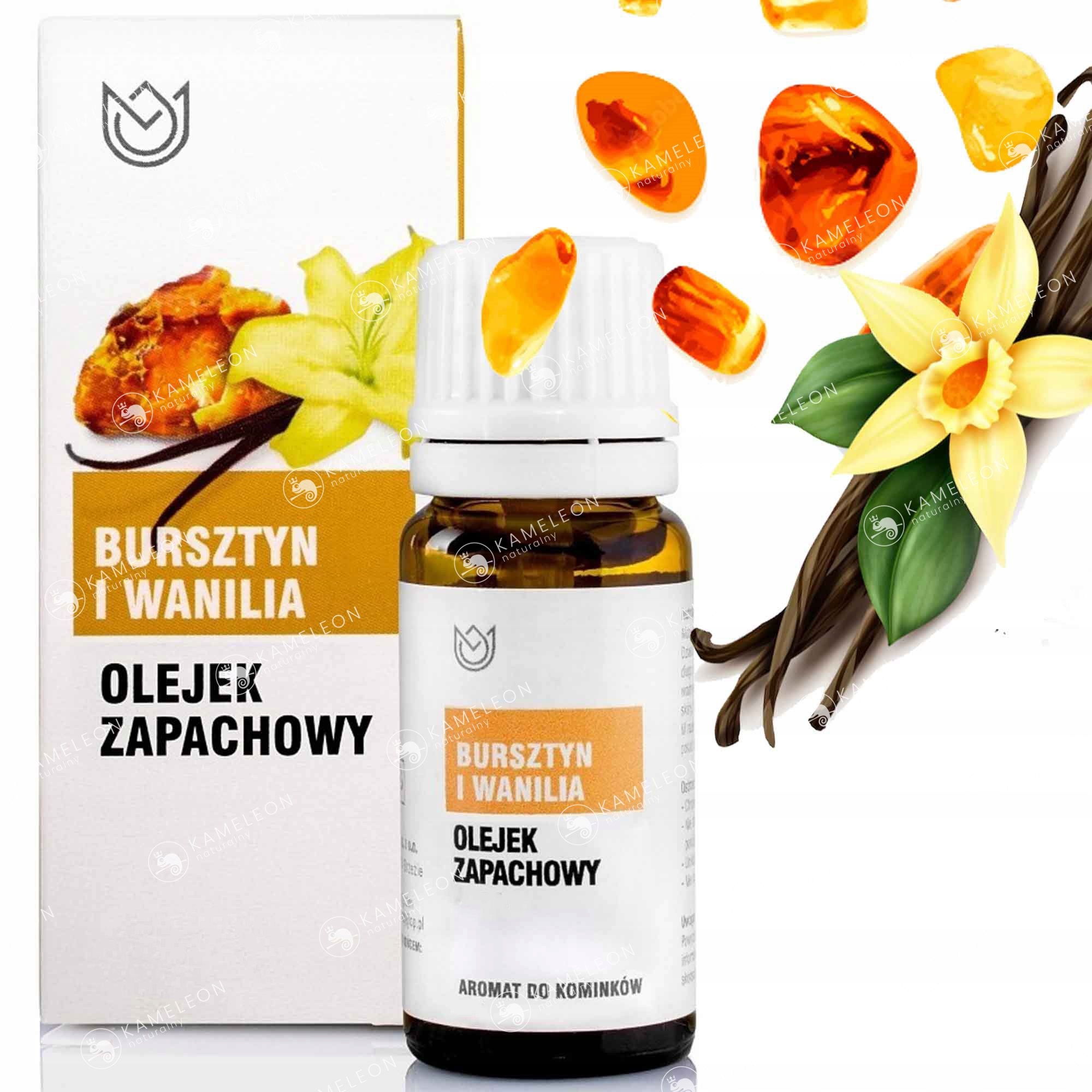 

Olejek Zapachowy eteryczny Bursztyn I Wanilia 12ml