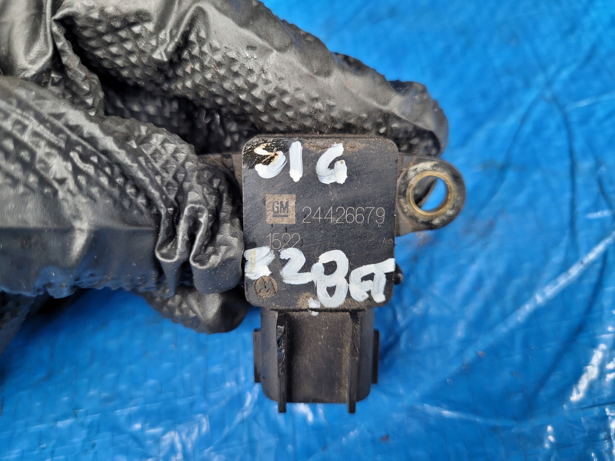 OPEL-CZĘŚCI | Vectra C Czujnik ciśnienia MAP sensor 2.0 T Z20NET 24426679 Jakość części (zgodnie z GVO) O - oryginał z logo producenta pojazdu (OE)